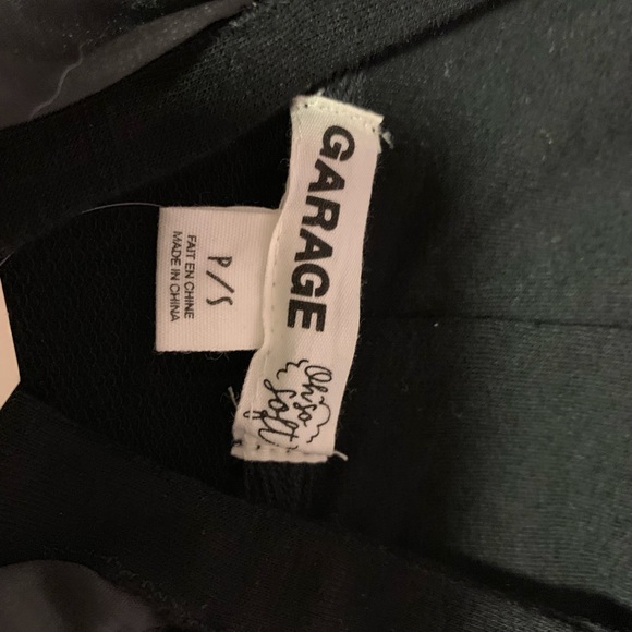 NWT Black Garage Hoodie - Picture 3 of 3